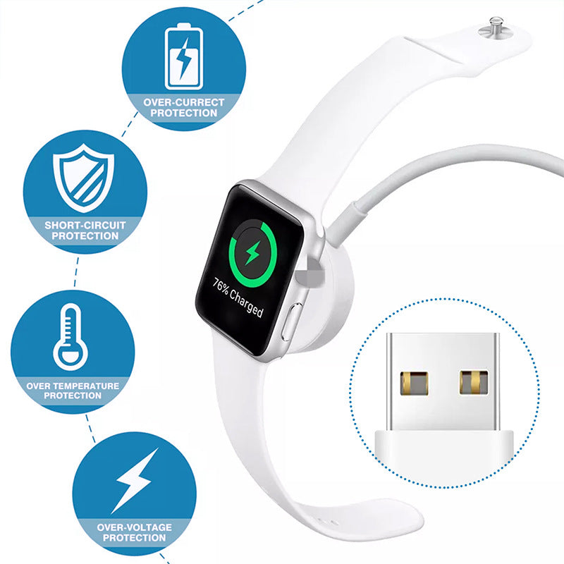 Gute Qualität 3-in-1 Schnelles Tragbares Kabel für Apple Prämie Watch Ladegerät (10)