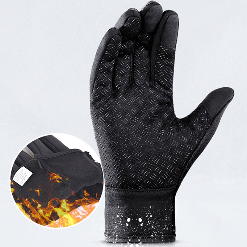 Premium Neue Winterhandschuhe : Touchscreen, wasserdicht, Motorrad, Fahrrad, Outdoor-Sport, Ski, Warm mit Samt