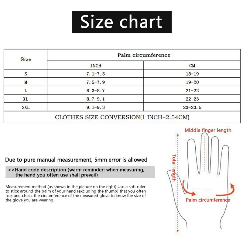 Premium Touchscreen-Warme Handschuhe: Outdoor, Radfahren, Motorrad, Sport, Fitness - Wasserdicht, Winddicht, Rutschfest - Winter