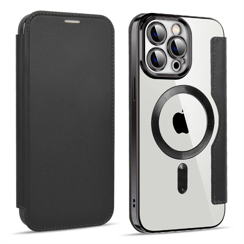 Premium Hülle, MagSafe, Abdeckung, Kabellose Ladetasche | Apple iPhone 11/12/13/14/15 Pro Max Plus, Magnetisch, Stoßfest