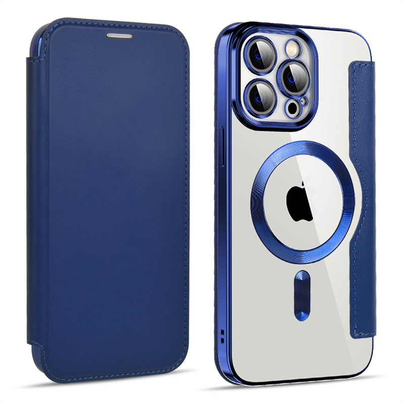 Premium Hülle, MagSafe, Abdeckung, Kabellose Ladetasche | Apple iPhone 11/12/13/14/15 Pro Max Plus, Magnetisch, Stoßfest