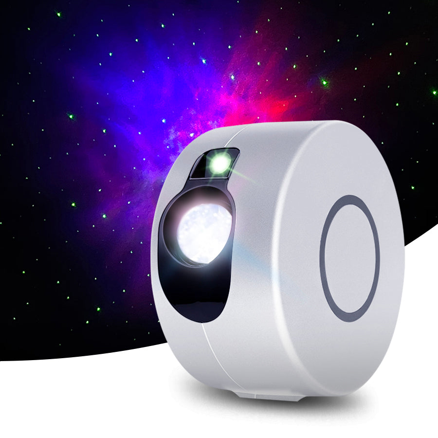 Premium Sterne-Projektor Licht: Buntes Nebelwolken-Nachtlicht, Dynamisches Galaxien-Sternennachtlicht für Schlafzimmer, Spielzimmer