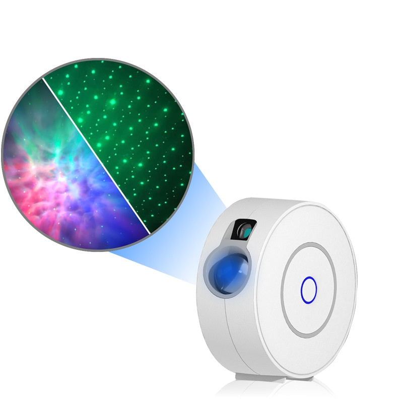 Premium Sterne-Projektor Licht: Buntes Nebelwolken-Nachtlicht, Dynamisches Galaxien-Sternennachtlicht für Schlafzimmer, Spielzimmer