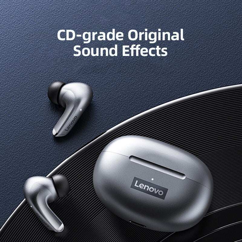 Neue Lenovo LP5 Drahtlose Hochwertiges Bluetooth-Ohrhörer: HiFi Musik Kopfhörer für Sport, Wasserdichtes Headset mit Mikrofon | Limitierte Auflage