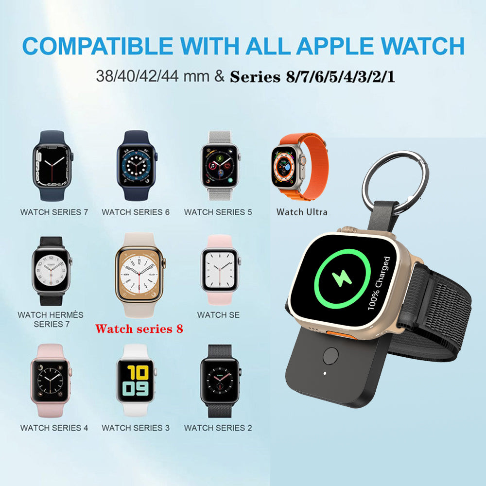 Gute Qualität Ladegerät für Apple Watch: Ultra 8 7, tragbares magnetisches | iWatch Ladegerät für Apple Watch 6 5 4 3 SE