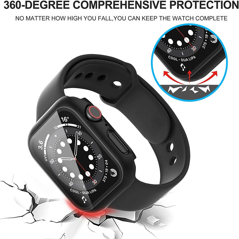 Premium Soft Hydrogel Displayschutzfolie für Apple Watch 10/9/8/7/6/5/4/3/2/1 & Ultra 2/1, SE: 2024, 2023, 2022, 2021, 2020,