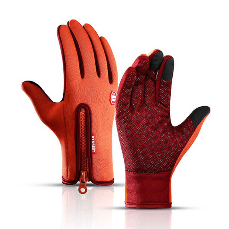 Premium Neue Winterhandschuhe : Touchscreen, wasserdicht, Motorrad, Fahrrad, Outdoor-Sport, Ski, Warm mit Samt