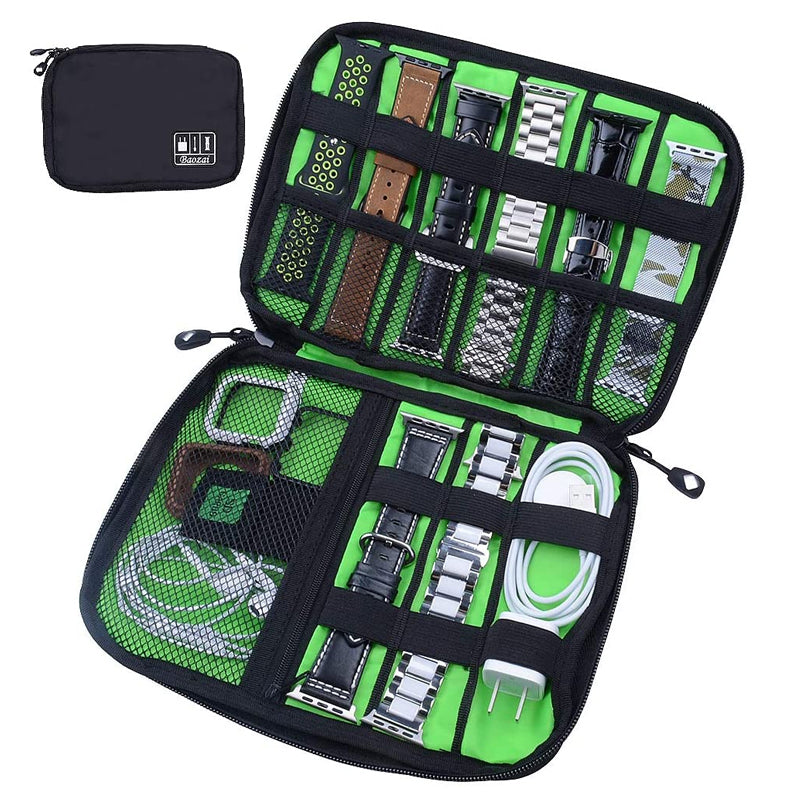 Premium Storage Bag for MacBook & Laptop Accessories – Fits 13", 14", 16" Devices – Travel Organizer Case for External Hard Drive, U-Disk, SSD, Charger, Headphones, Cables & More | Compact & Water-Resistant Design