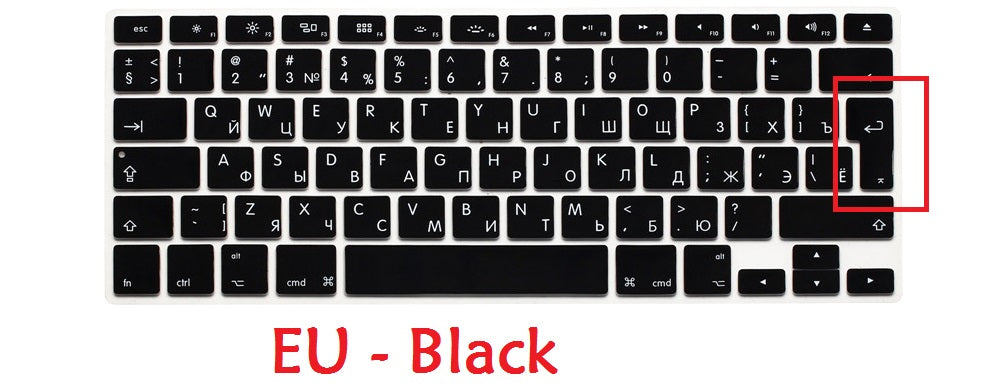 Premium Keyboard Protection Skin for Macbook Air/Pro/M3/M2/M1: 16,14,13-inch | 2024/2023/2022/2020 Series  High-Quality Keyboard Cover