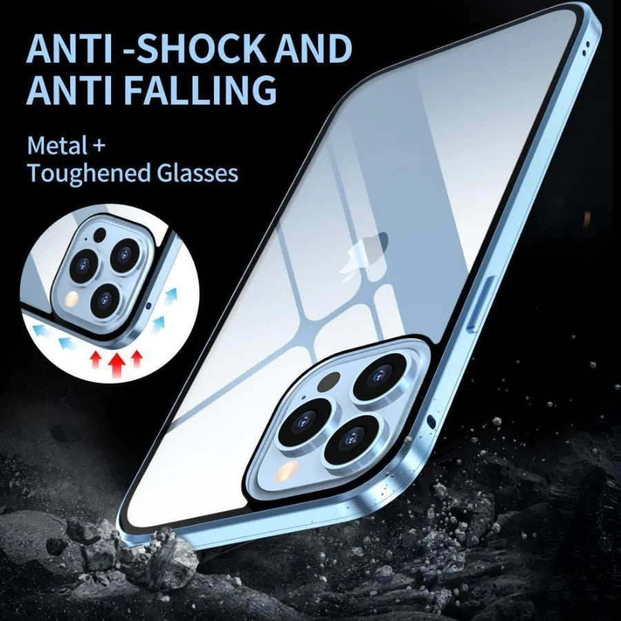 Privatsphäre iPhone Bildschirmschutz - Anti-Spionage Premium Gehärtetes Glas (5 Stück) - Phone Heaven Zone