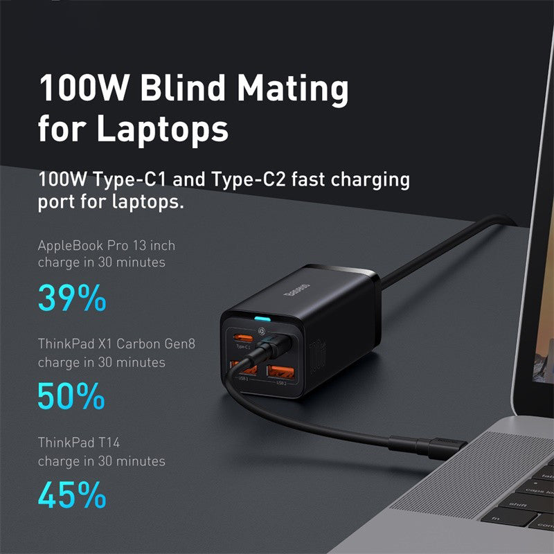 Premium 100W GaN3 Pro USB Ladegerät Desktop Ladestation - Typ C PD QC Quick Charge 4.0 3.0 Schnellladung - Phone Heaven Zone