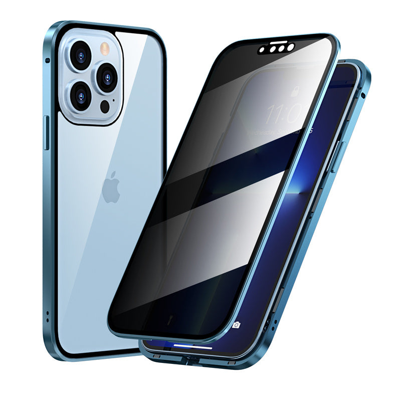 Privatsphäre iPhone Bildschirmschutz - Anti-Spionage Premium Gehärtetes Glas (5 Stück) - Phone Heaven Zone
