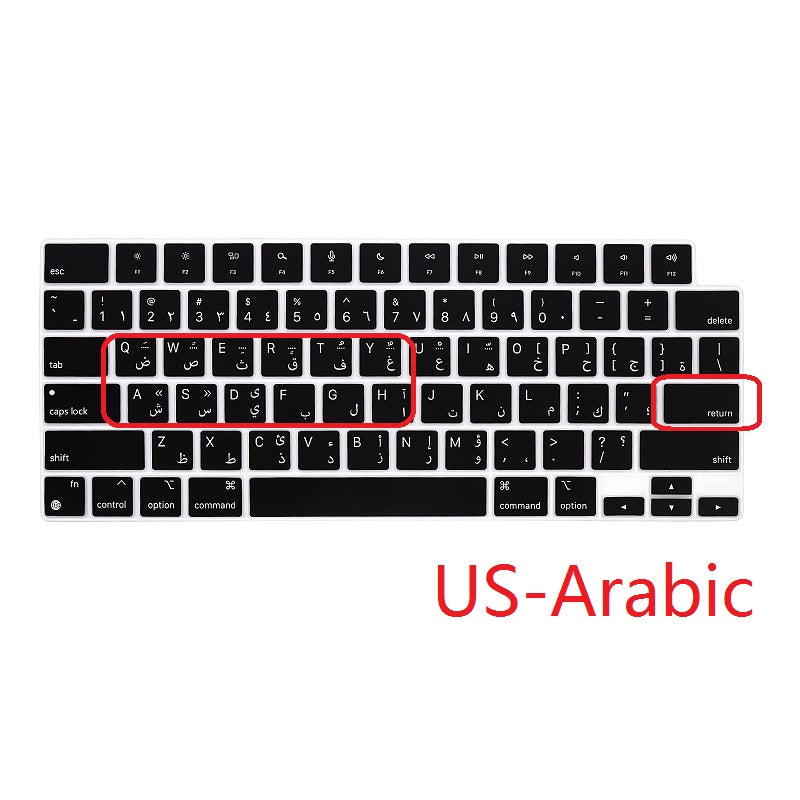Premium Keyboard Protection Skin for Macbook Air/Pro/M3/M2/M1: 16,14,13-inch | 2024/2023/2022/2020 Series  High-Quality Keyboard Cover