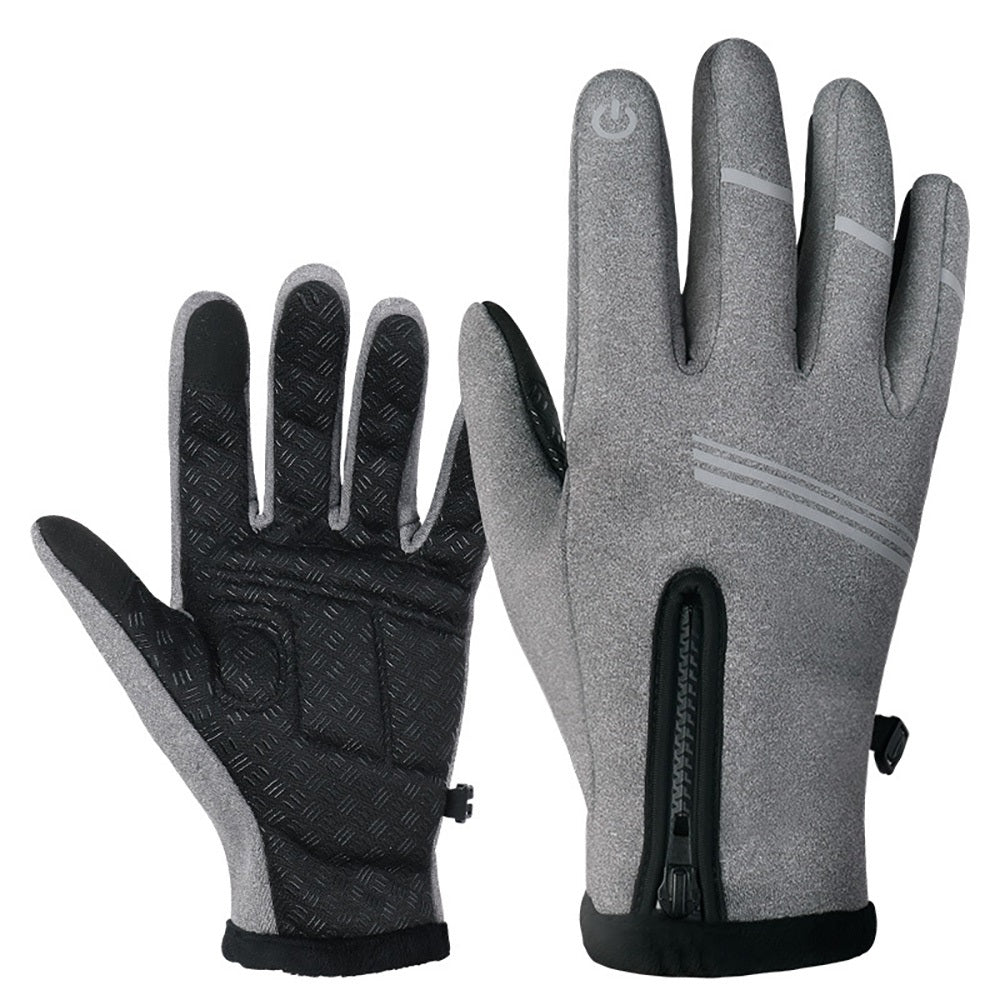 Hochwertige warme 3M-Laufhandschuhe für Radfahren, Touchscreen, Motorrad, Outdoor, Roller, winddicht, Sport, Reiten