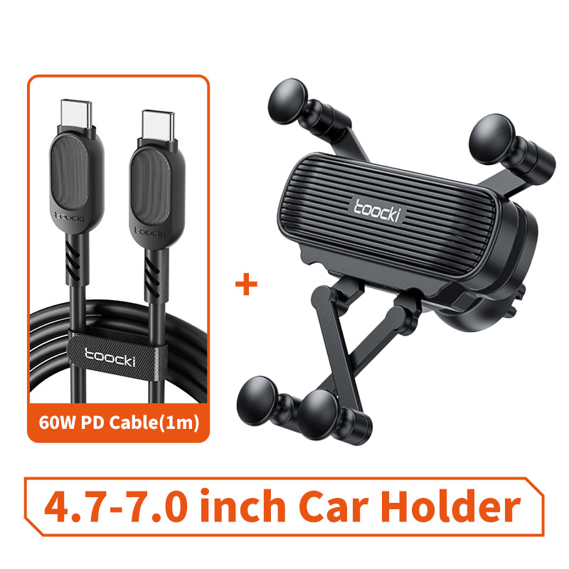 GravityDrive Premium Handyhalter - Lüftungsklammer mit Schwerkraftsensor für iPhone, Xiaomi, Samsung & 4,7-6,9 Zoll Handys