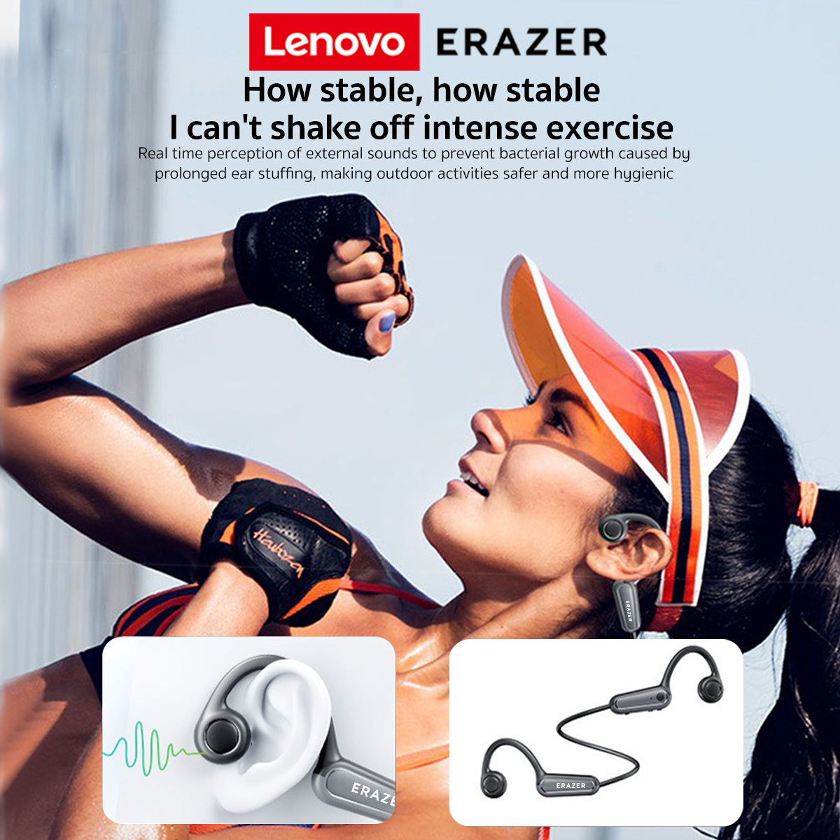 Pro Wireless TWS Bluetooth-Kopfhörer: Hochwertig, für Fitness, Radfahren & Sport | Kompatibel mit Apple iPhone 15/14/13/12/11