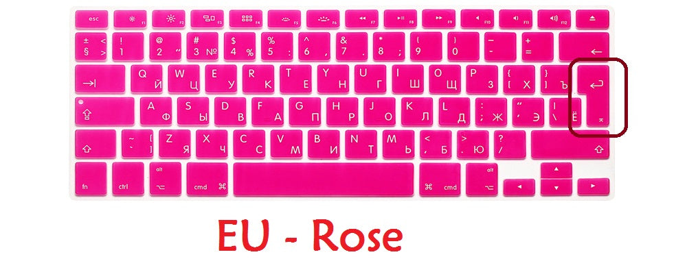 Premium Keyboard Protection Skin for Macbook Air/Pro/M3/M2/M1: 16,14,13-inch | 2024/2023/2022/2020 Series  High-Quality Keyboard Cover