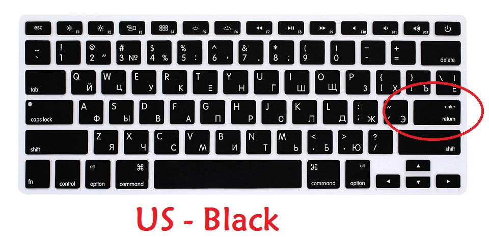 Premium Keyboard Protection Skin for Macbook Air/Pro/M3/M2/M1: 16,14,13-inch | 2024/2023/2022/2020 Series  High-Quality Keyboard Cover