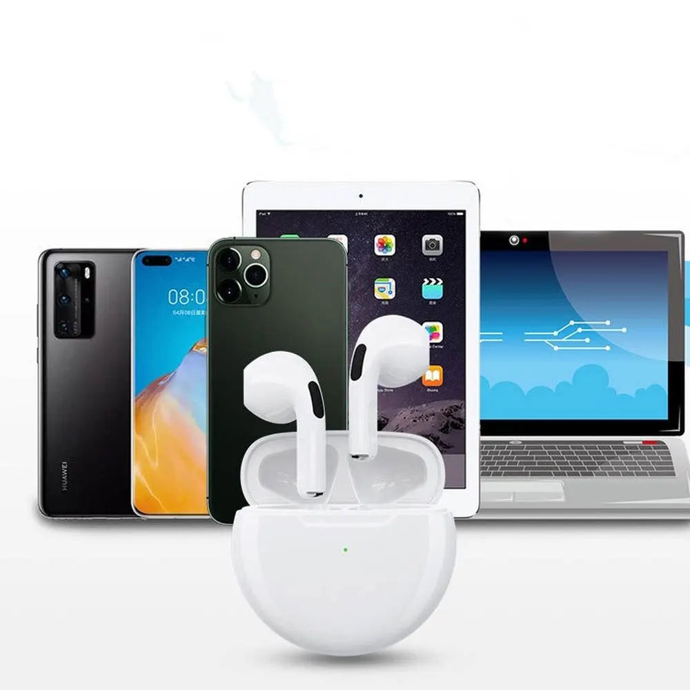 Premium AirPods Pro Design TWS Kopfhörer: Bluetooth Wireless Earphones – Lifestyle & Sport Headset, Stereo Mini-Ohrhörer mit 