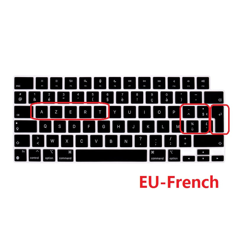 Premium Keyboard Protection Skin for Macbook Air/Pro/M3/M2/M1: 16,14,13-inch | 2024/2023/2022/2020 Series  High-Quality Keyboard Cover