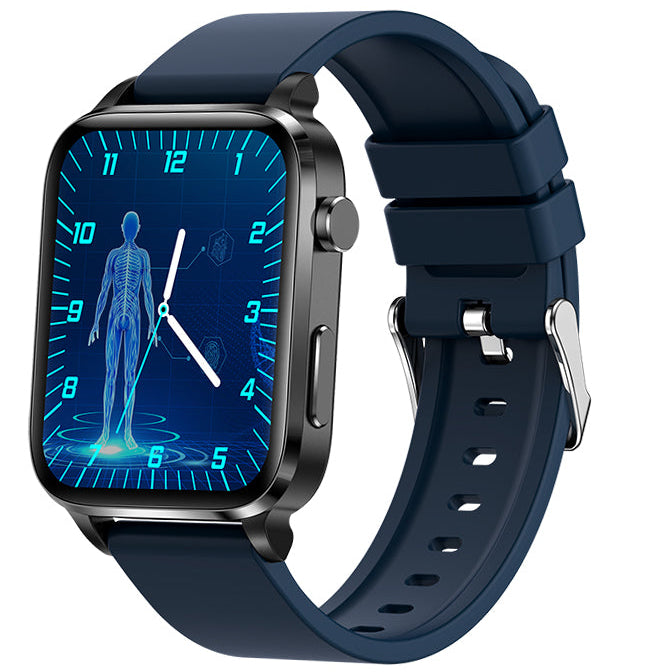 Premium Blood Glucose Smartwatch for Men and Women: AI Voice Assistant, Bluetooth Calling, Infrared SpO2 Sensor, Health Monitoring, ECG, PPG, Sleep, Heart Rate Monitor, Waterproof Fitness Tracker, Full Touch, Long Battery: iOS & Android Devices – Unisex