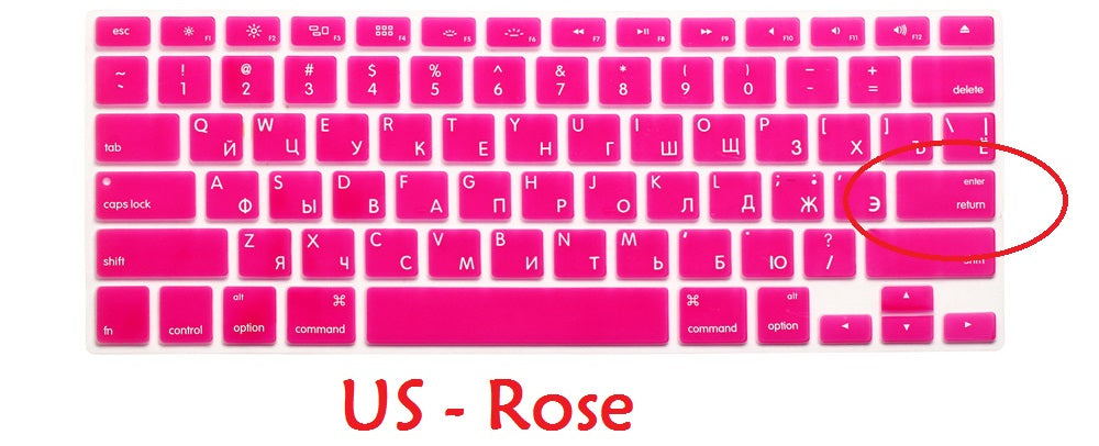 Premium Keyboard Protection Skin for Macbook Air/Pro/M3/M2/M1: 16,14,13-inch | 2024/2023/2022/2020 Series  High-Quality Keyboard Cover