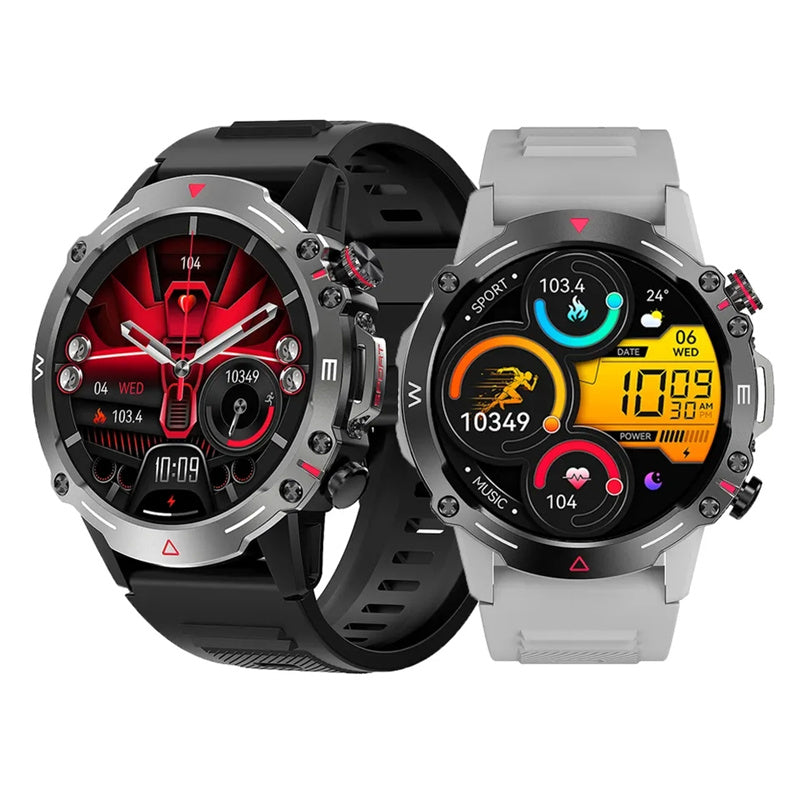Hochwertiges Smartwatch 2024 für Männer, Bluetooth-Anruf, wasserdichte Uhren