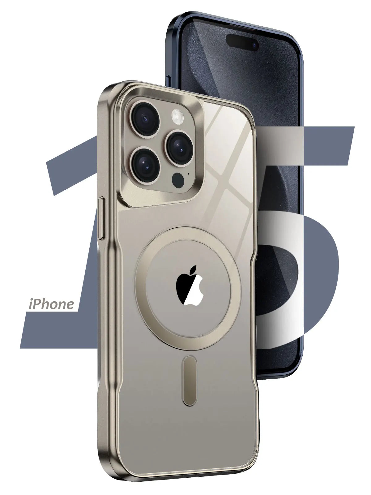 Premium iPhone Case Clear HD | Magnetic MagSafe & Wireless Charging | Shockproof Transparent Hybrid Armor with Camera Lens Protection for Apple iPhone 16/16e, 15, 14, 13, 12 Pro Max, Pro, Plus & Mini Cover