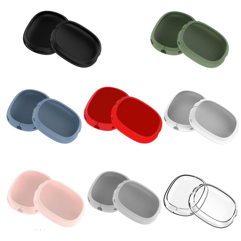 Premium TPU Protective Case for Apple AirPods Max Shockproof & Scratch-Resistant Transparent Headphone Case | Soft, Transparent Cover - Premium Protection for Wireless Headphones