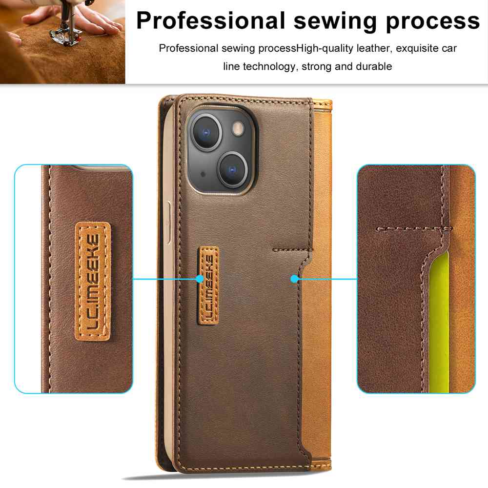 High-Quality Leather Flip Cover Wallet with Magnetic Closure and SIM Card Slot iPhone Case | MagSafe Compatible with Full Protection and Camera Lens Cover for Apple iPhone 16/15/14/13/12 Pro Max Plus Mini | Armor Phone Case Wallet Protective Cover