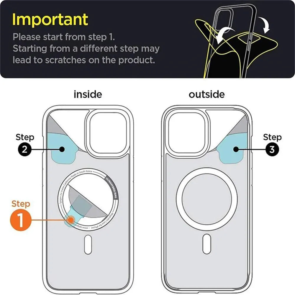 Transparent Magnetic Magsafe For Apple iPhone 16/15/14/13/12 Pro Max Plus Mini Case | Clear Transparent Case, Wireless Charging, Dustproof, Water-Resistant & Enhanced Camera Protection Cover