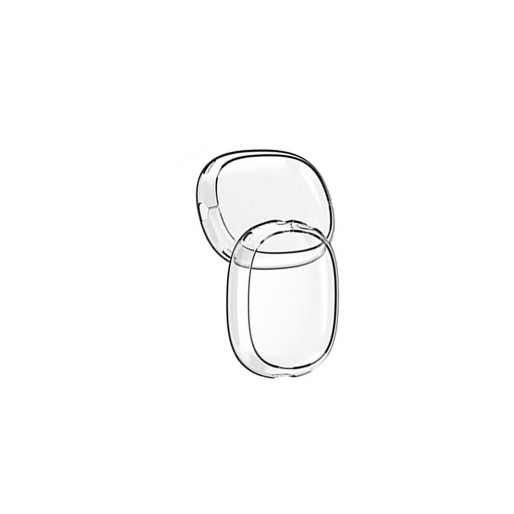 Premium TPU Protective Case for Apple AirPods Max Shockproof & Scratch-Resistant Transparent Headphone Case | Soft, Transparent Cover - Premium Protection for Wireless Headphones