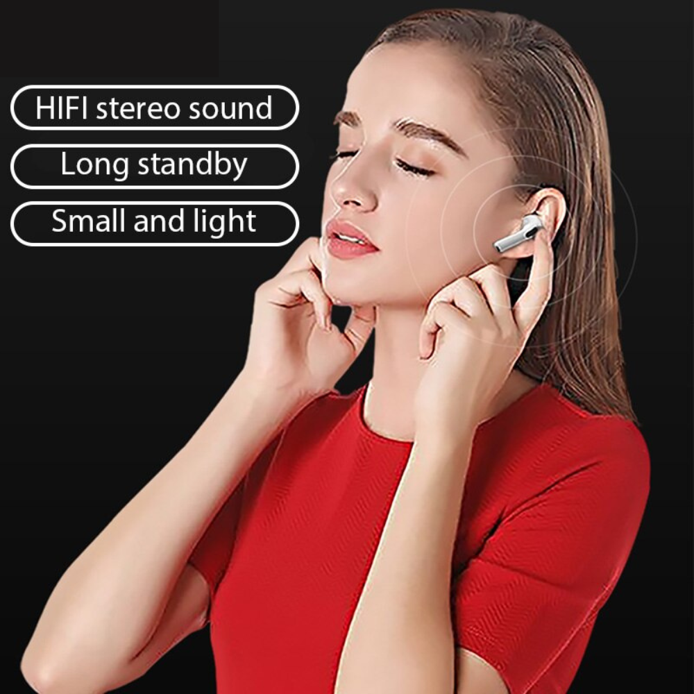 Premium AirPods Pro Design TWS Kopfhörer: Bluetooth Wireless Earphones – Lifestyle & Sport Headset, Stereo Mini-Ohrhörer mit 