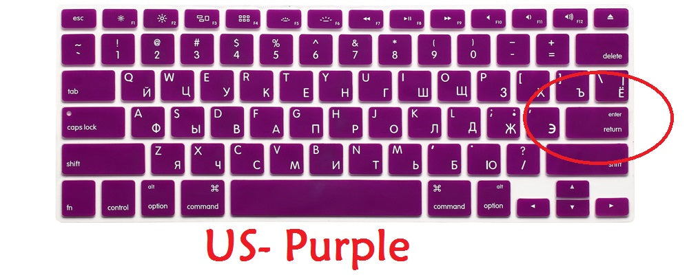 Premium Keyboard Protection Skin for Macbook Air/Pro/M3/M2/M1: 16,14,13-inch | 2024/2023/2022/2020 Series  High-Quality Keyboard Cover