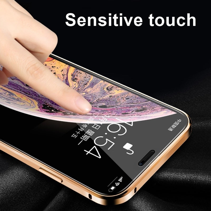 Privatsphäre iPhone Bildschirmschutz - Anti-Spionage Premium Gehärtetes Glas (5 Stück) - Phone Heaven Zone