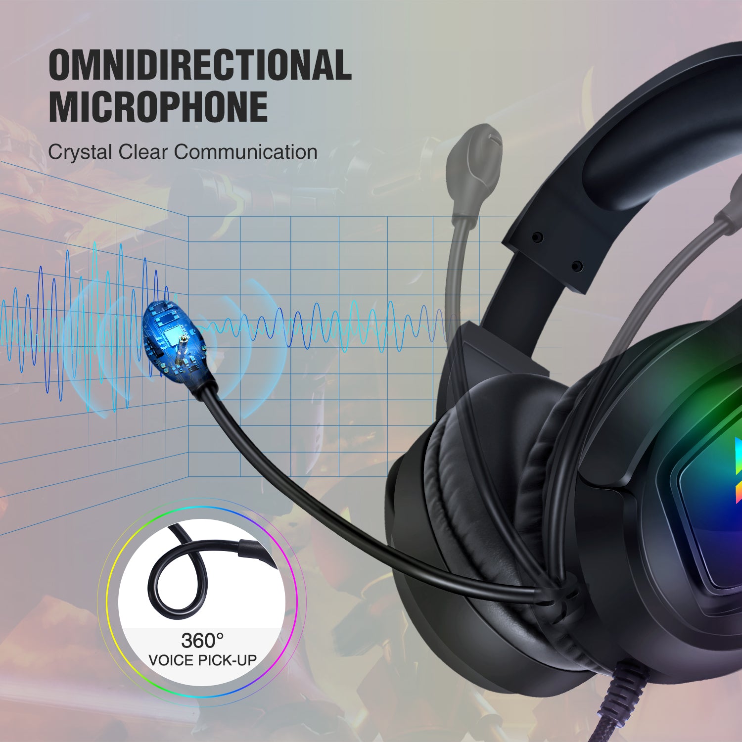 Premium ONIKUMA K19 Gaming-Headset | Kabelgebunden, Geräuschunterdrückung, Mikrofon | Stereokopfhörer | Limitierte Auflage