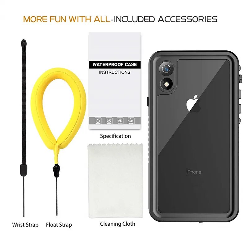 Premium versiegelte IP68 Unterwasserhülle, MagSafe, Abdeckung iPhone Case