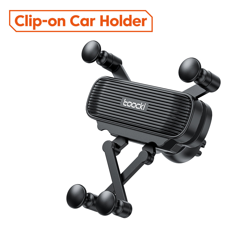 GravityDrive Premium Handyhalter - Lüftungsklammer mit Schwerkraftsensor für iPhone, Xiaomi, Samsung & 4,7-6,9 Zoll Handys