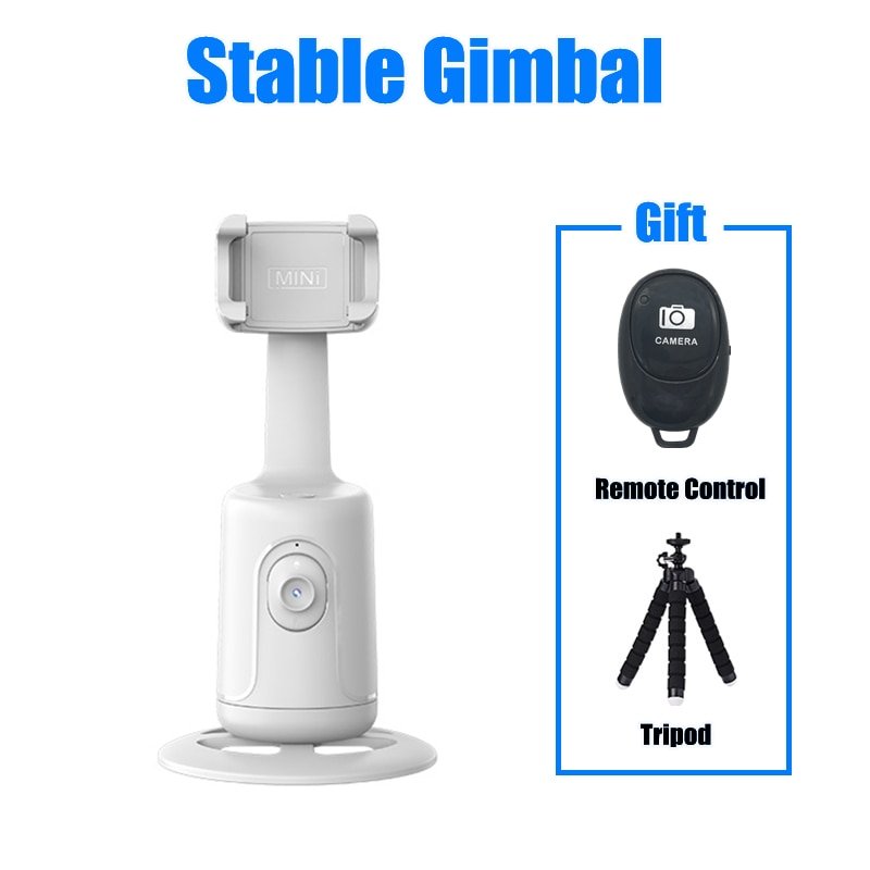 EvoGlide Premium | 360° Gimbal Stabilizer - Exklusives Videostabilisierungssystem Smartphones, Apple iPhone, Samsung, iOS 